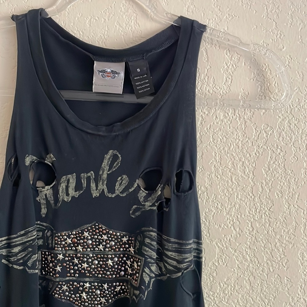 Harley-Davidson Vintage Inspired Tank - Picture 1 of 7
